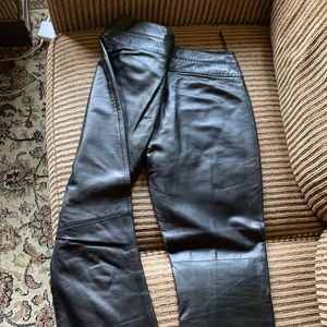 Cache leather pants sz2